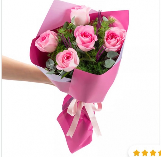 PEMBE GÜL BUKETİ